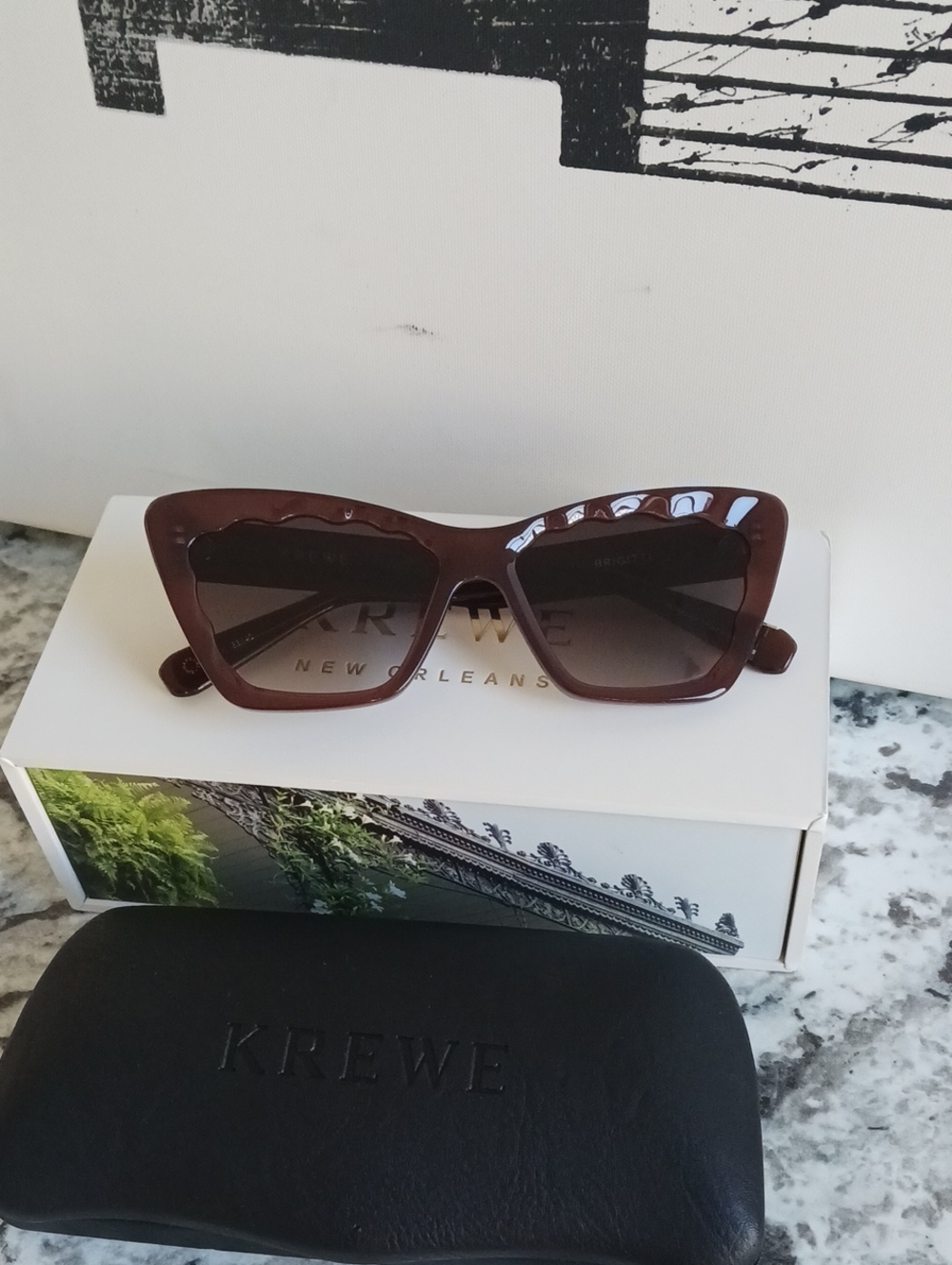 New KREWE Brigitte Sunglasses
